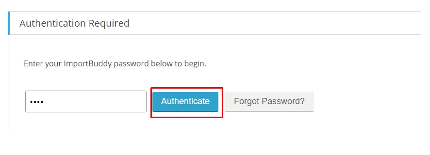 Auth Back