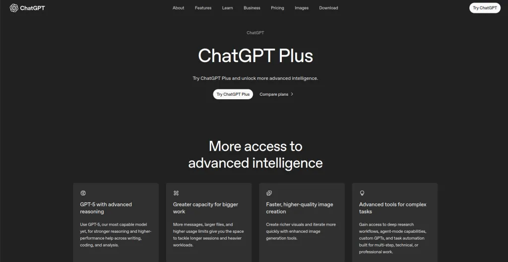 chatgpt plus