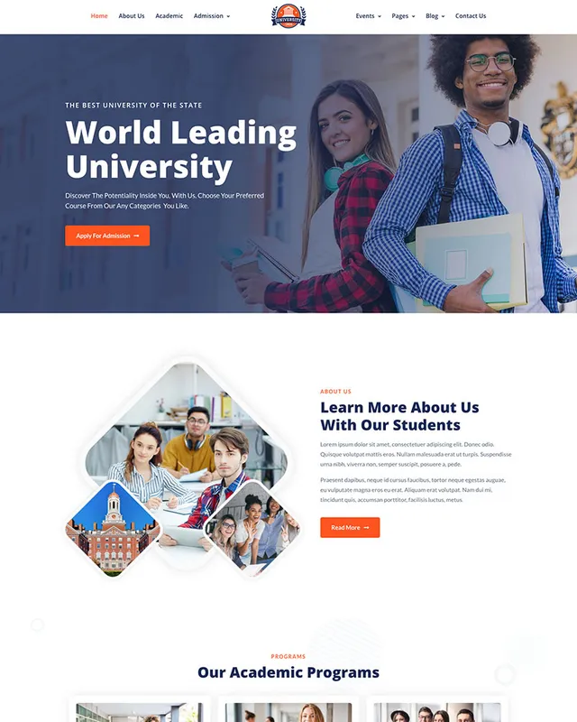 University Two demo