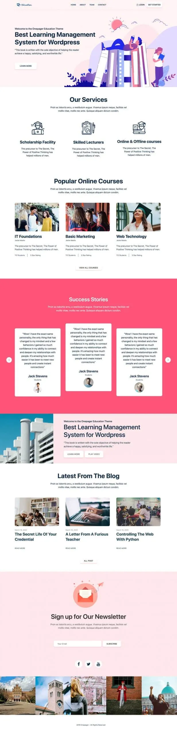 Education Template Full Scaled