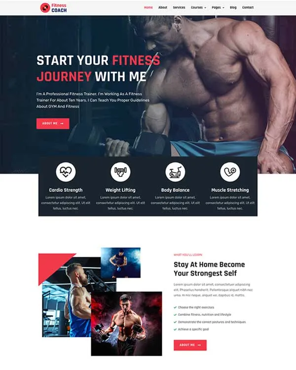 Fitness Coach demo