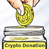 Cryptocurrency Donation Box icon