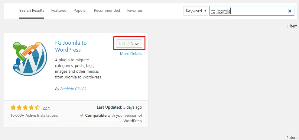 Install Fg