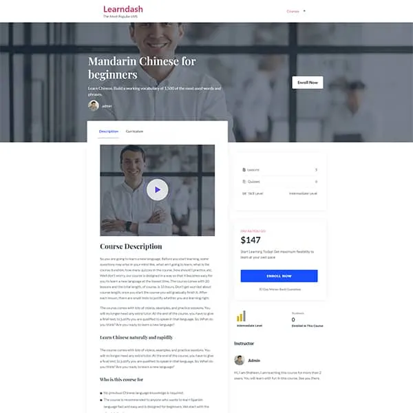 LearnDash Course One