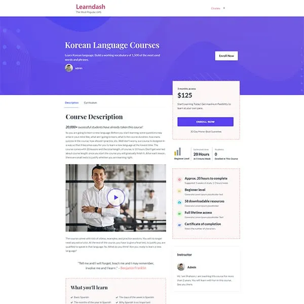 LearnDash Course Three