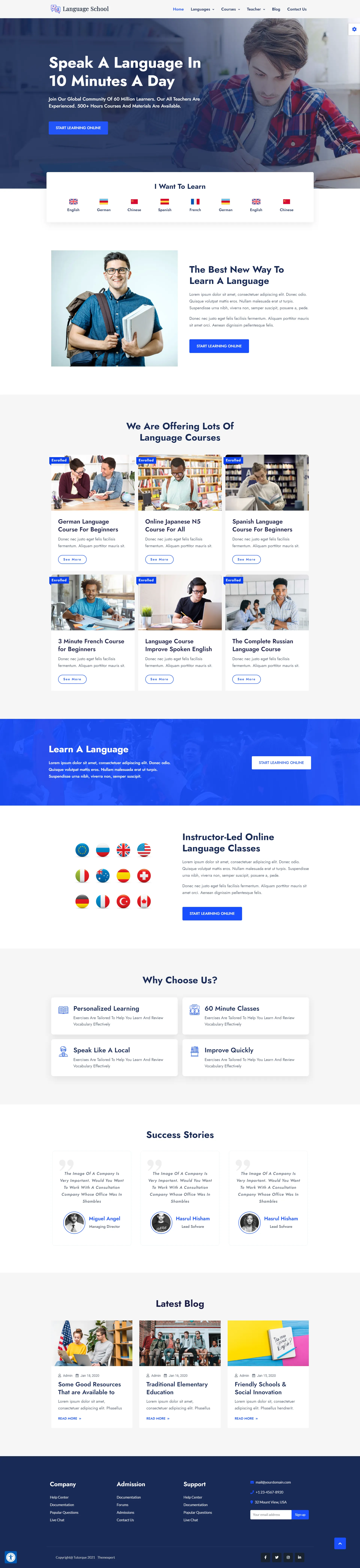 Screencapture Demo Themesgrove Themes Tutorque Ld Language School 2021 01 08 18 48 06