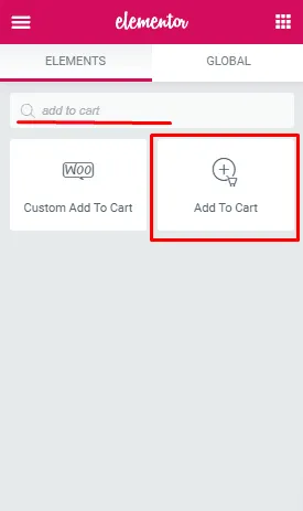 Search Add To