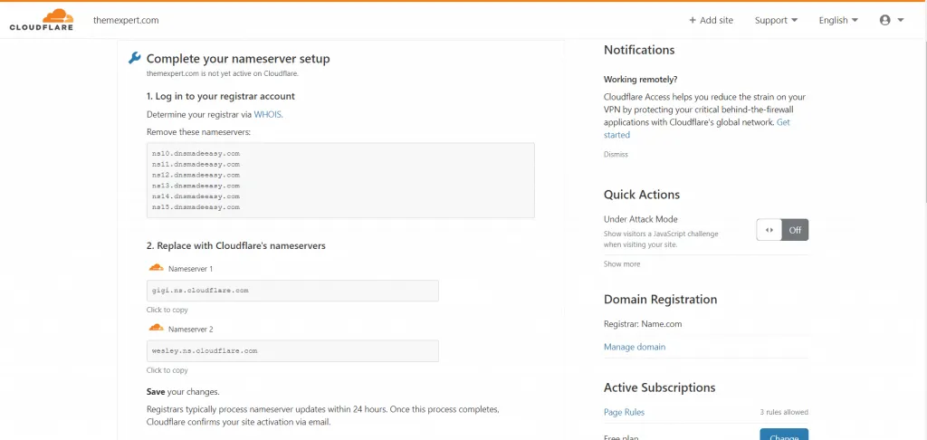 Themexpert Com Account Cloudflare Web Performance Security 2 1024x486