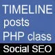 Social SEO Responsive Timeline Feed icon