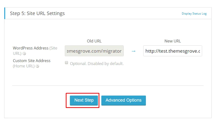 Url Backupbuddy
