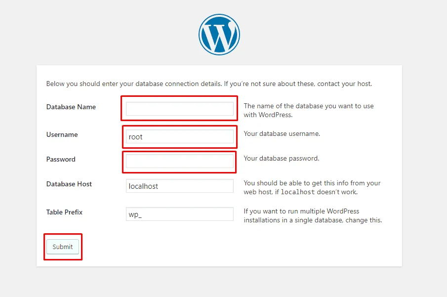 Wp Database Name