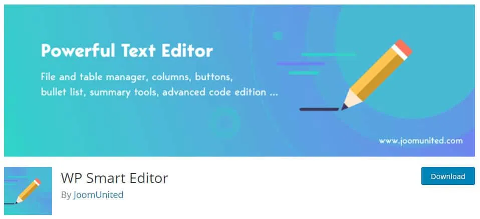 Wp Smart Editor